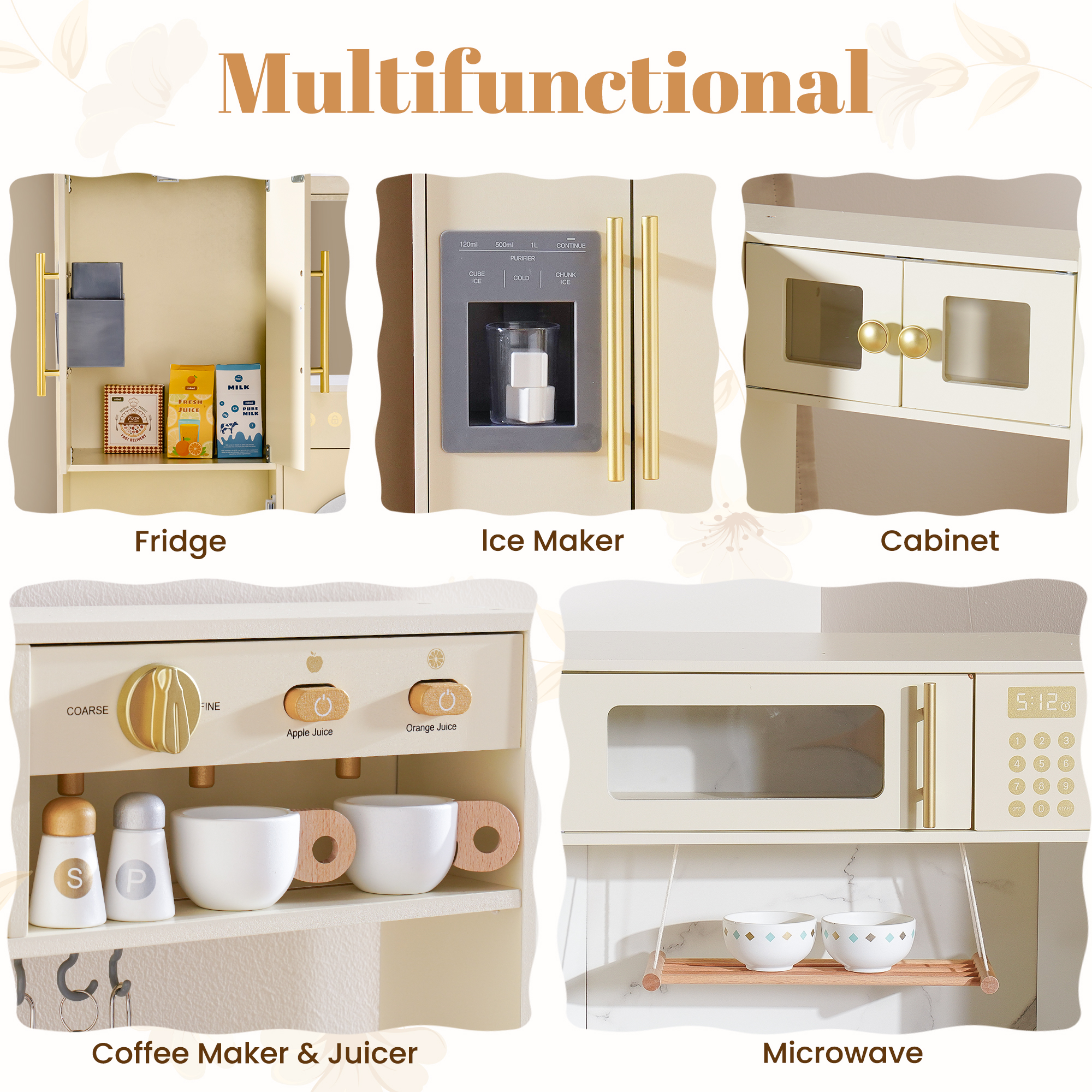 ROBUD Holz-Hell-Luxus-Eckküche