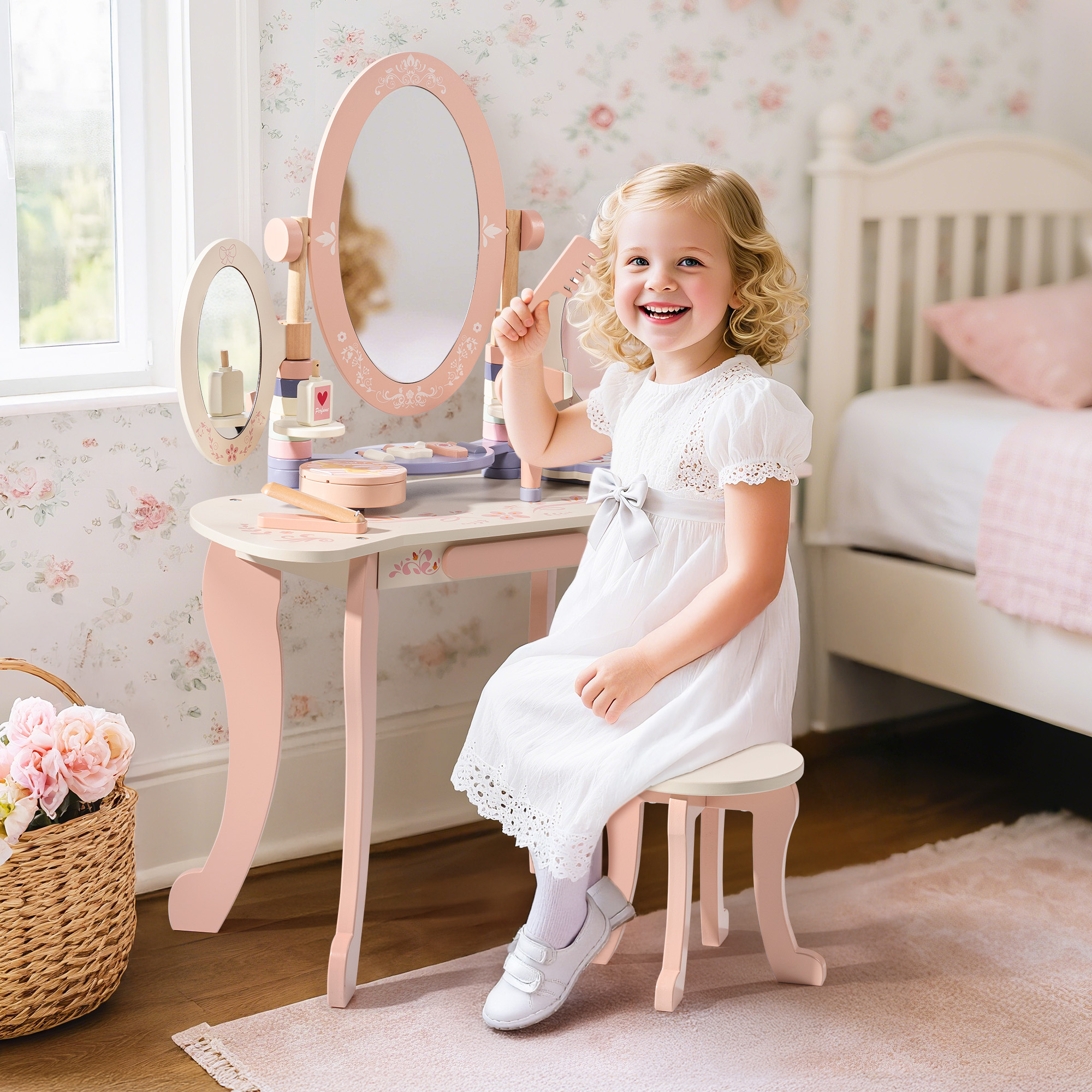 ROBUD Princess Dressing Table