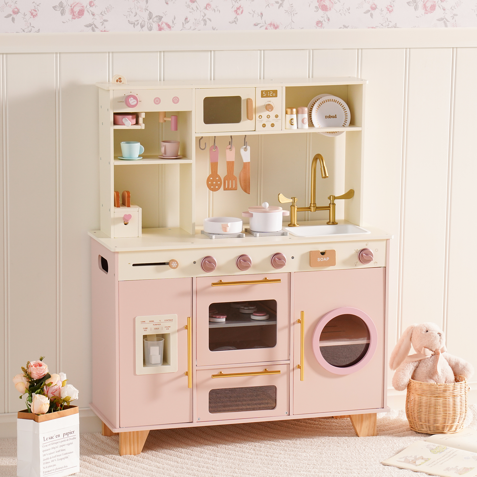 ROBUD Pink Baking Kitchen