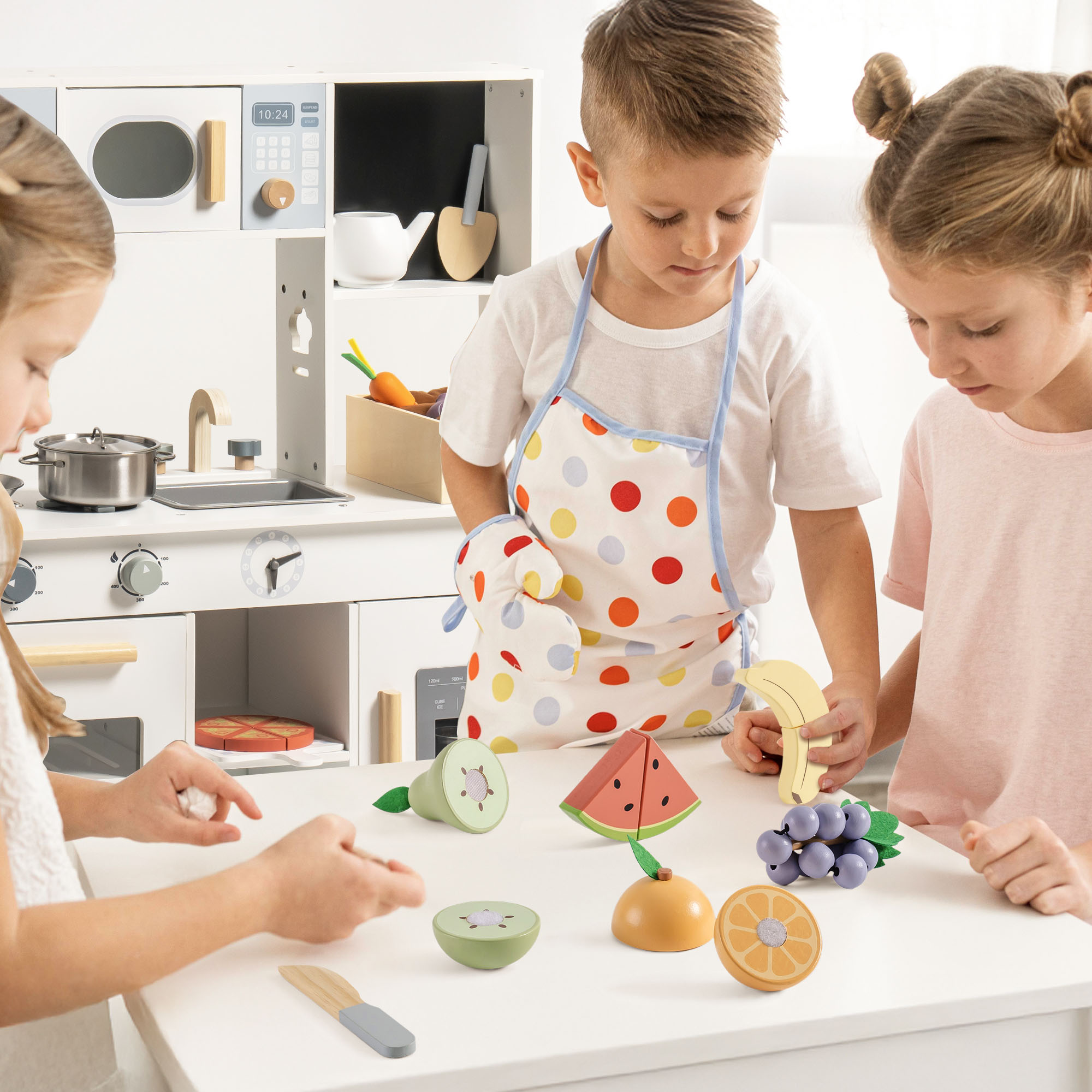 ROBUD Wooden Food Playset - Fruit