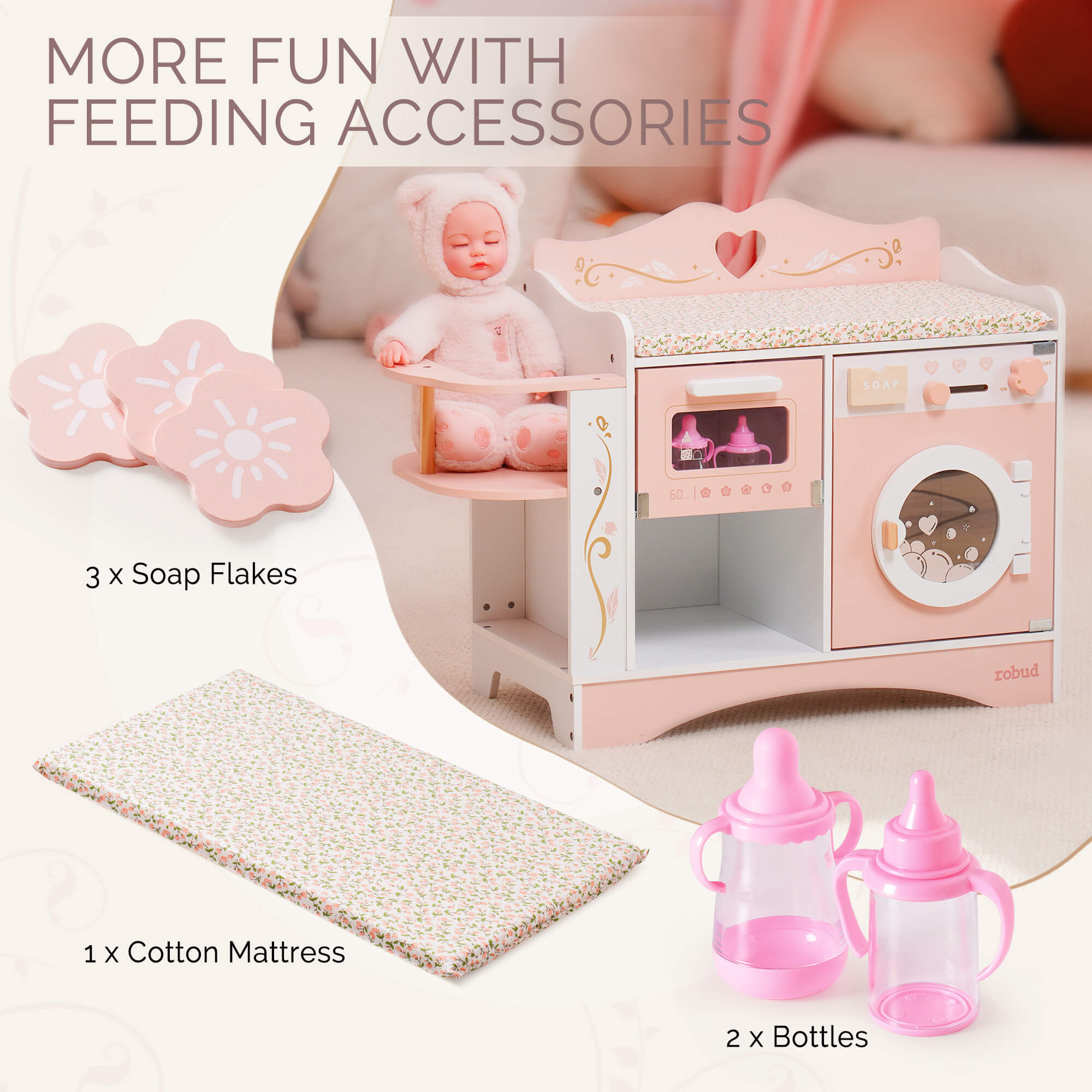 Robud Diaper changing table
