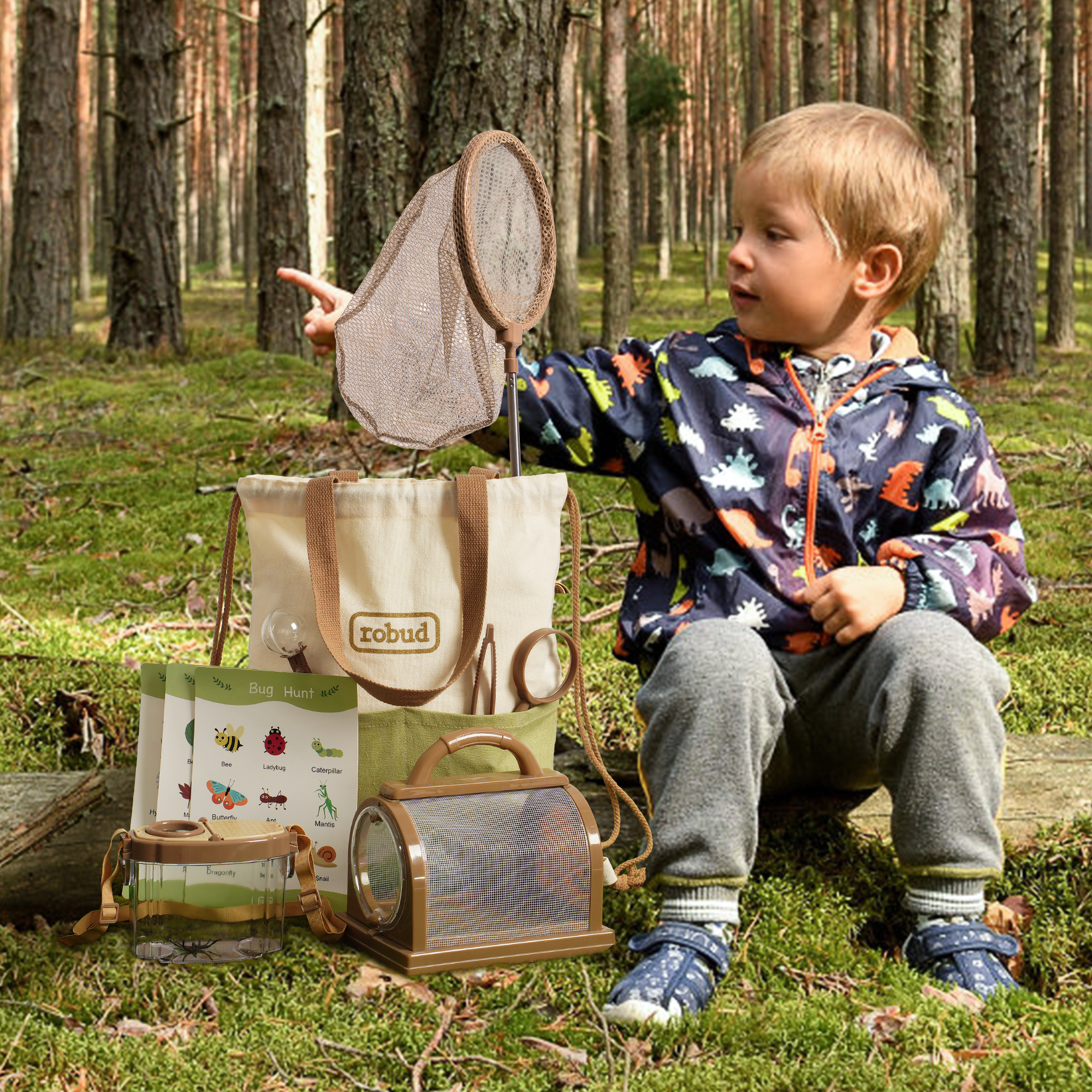ROBUD Forscherset für Kinder