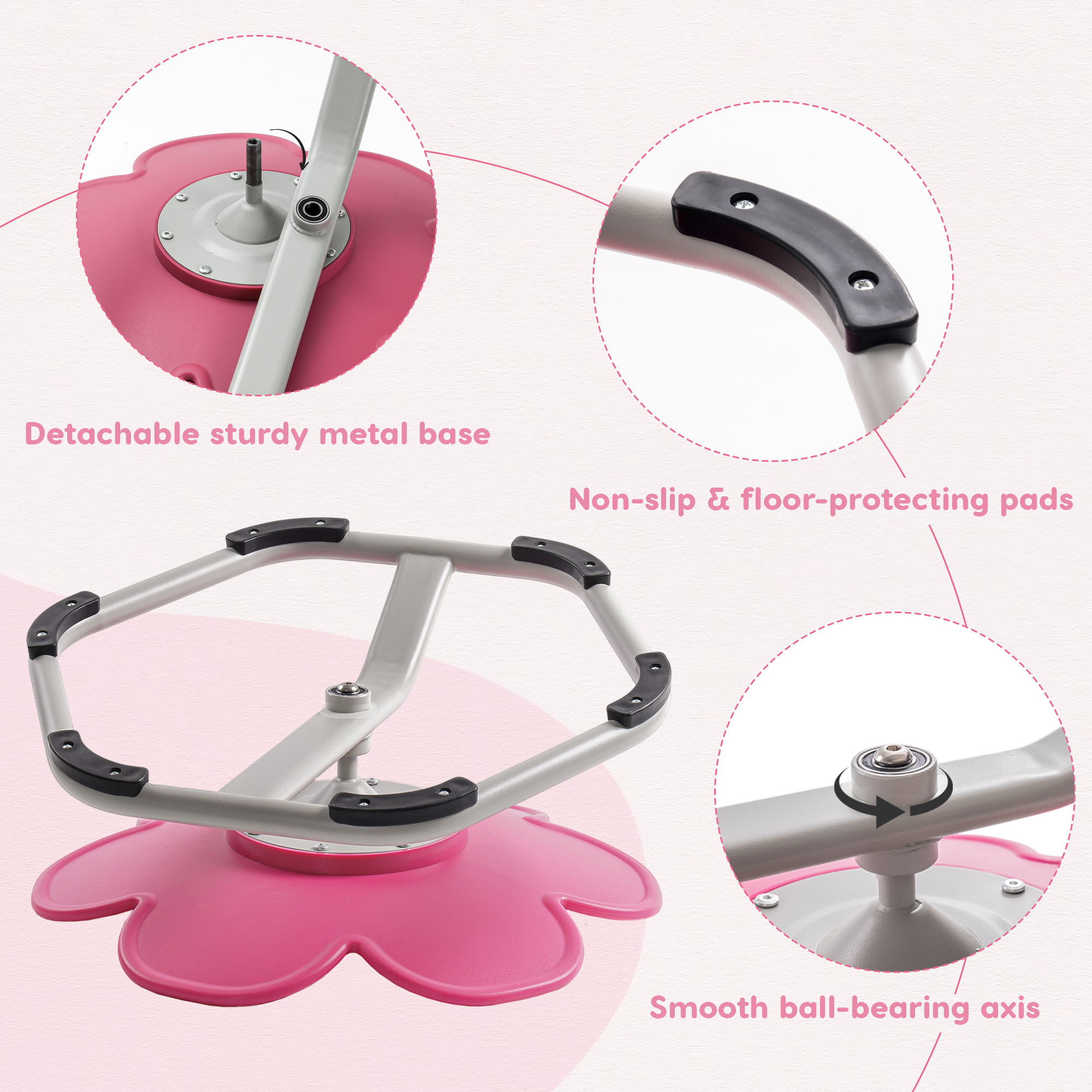 ROBUD Sensorischer Drehstuhl für Kinder