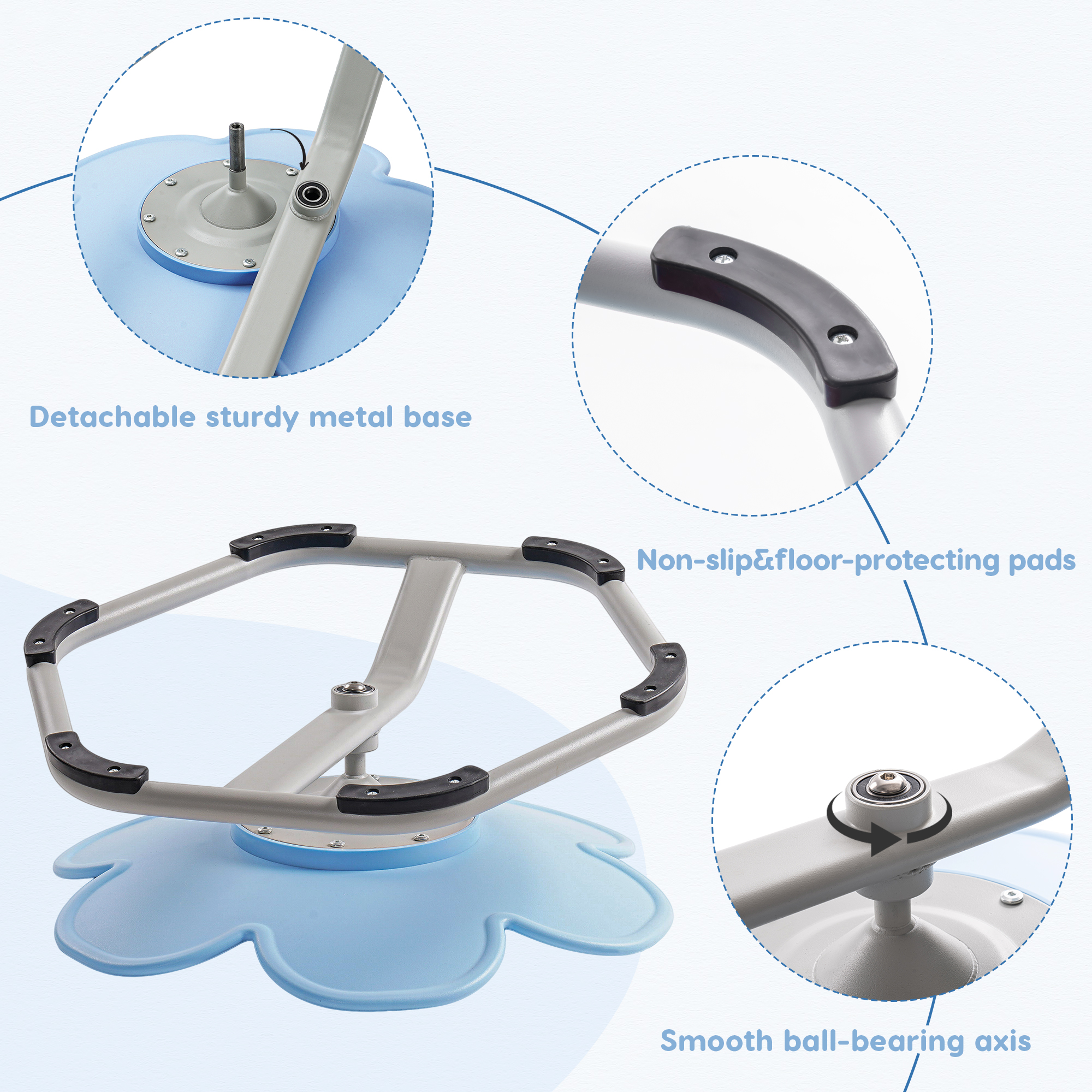 ROBUD Sensorischer Drehstuhl für Kinder