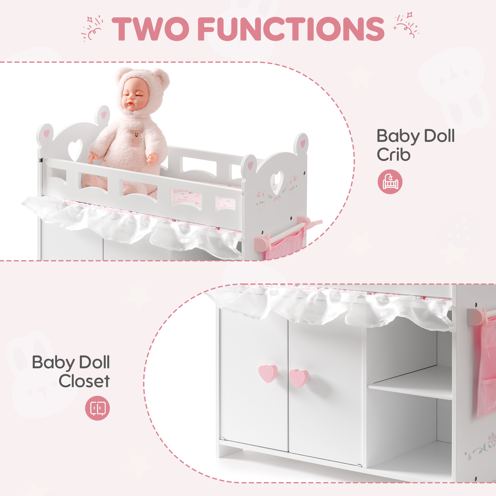 Robud Rabbit Bed Cabinet