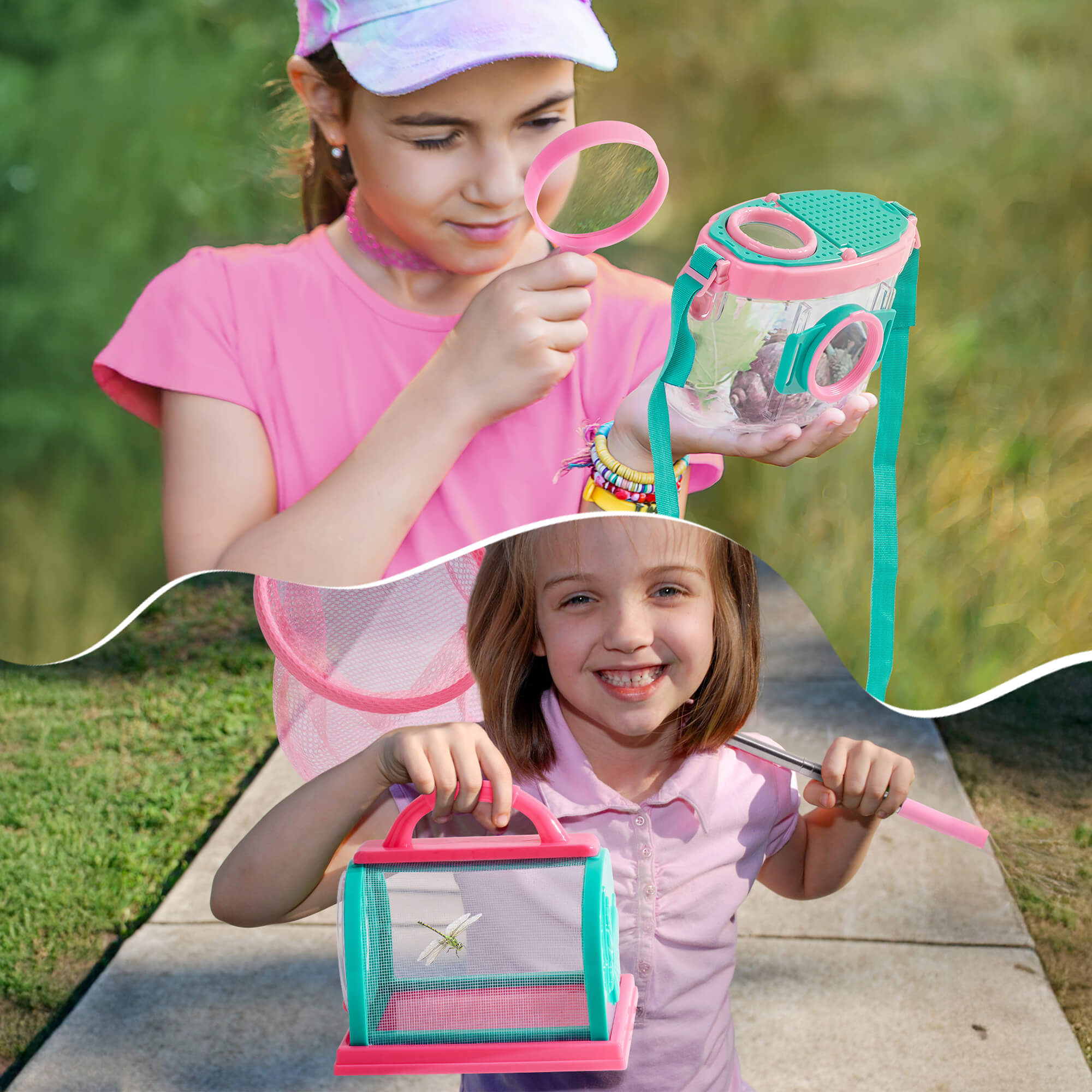 ROBUD Outdoor Kids Explorer Kit Pink