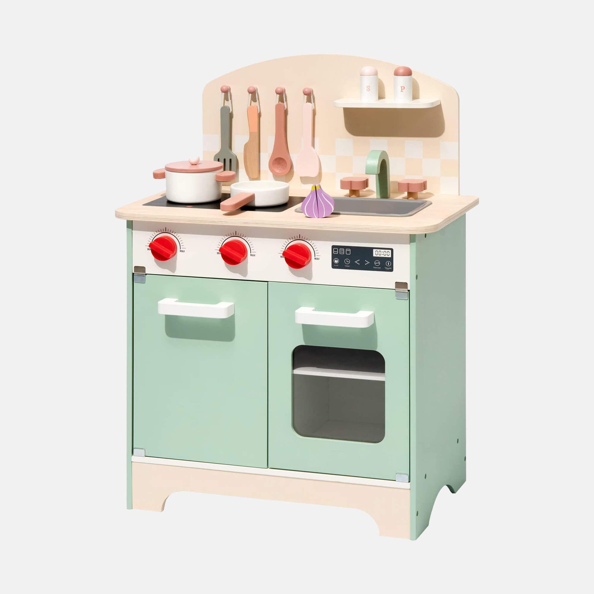 ROBUD Wooden Kids Play Kitchen Set - Michelin