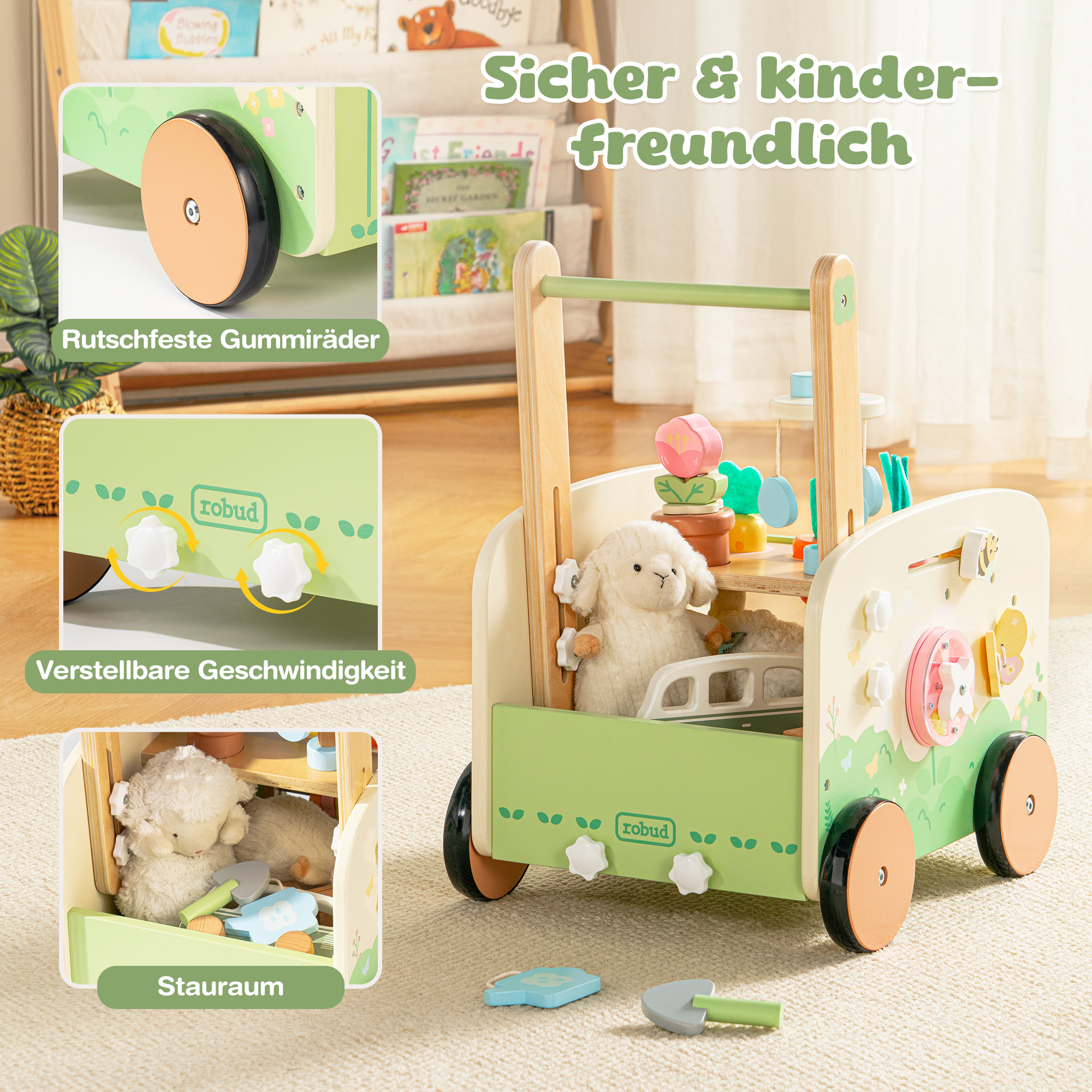 WRP66 wheels, storage and activity details