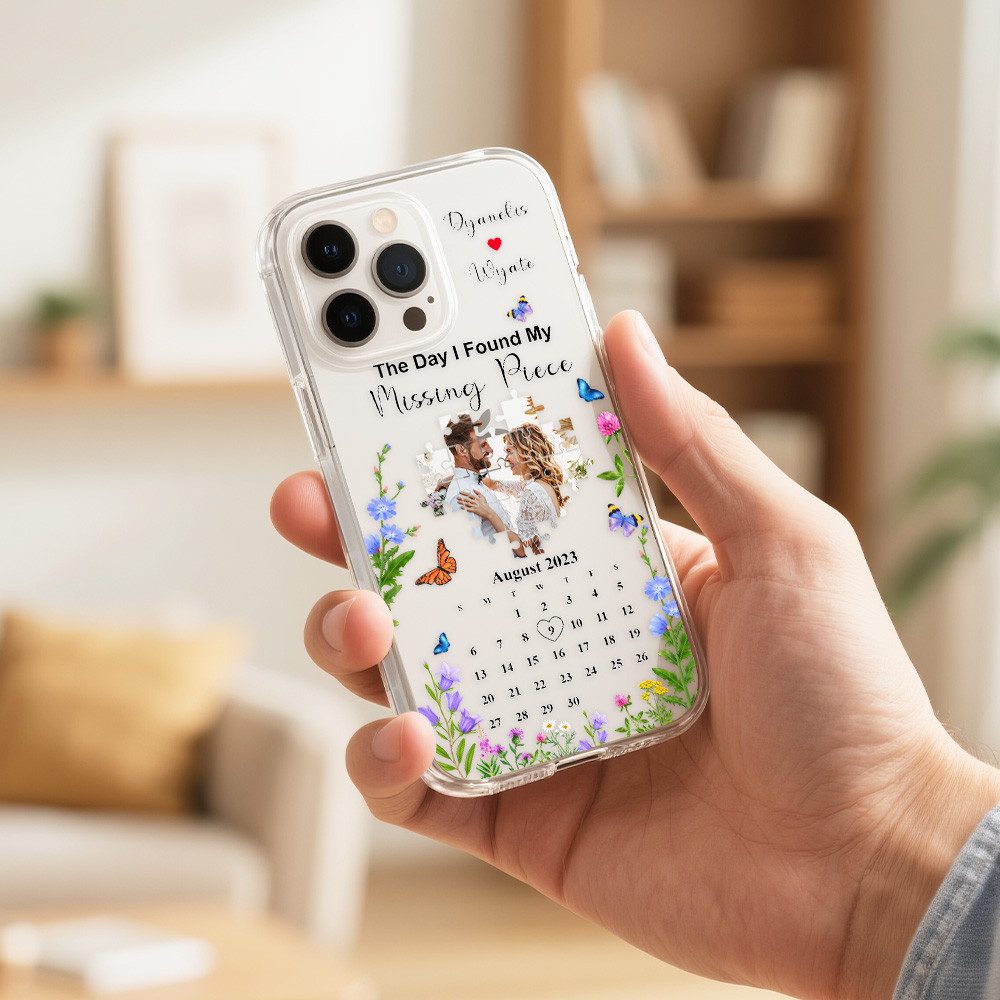 Aangepaste Ontbrekende Stukje Bruiloft Herinnering Telefoonhoesje Iphone Telefoonhoesje Voor 12 13 14 15 16 Pro Promax