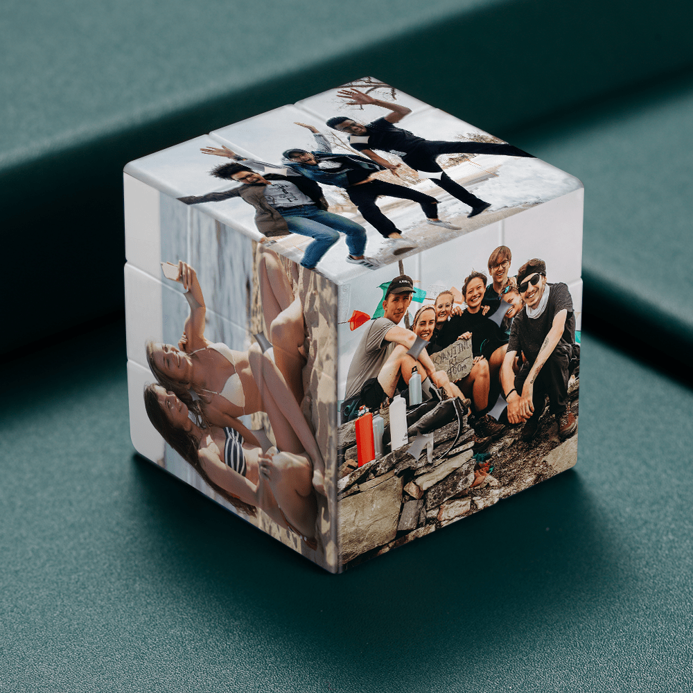 Afstudeercadeau Voor Beste Vriend: Gepersonaliseerde Rubik's Cube - CustWitNL
