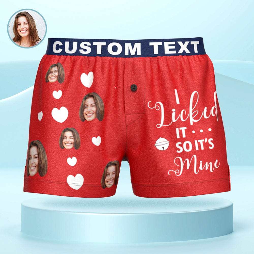 Gepersonaliseerde Boxershorts Met Een Gepersonaliseerde Tailleband En Casual Ondergoed Voor Hem - CustWitNL