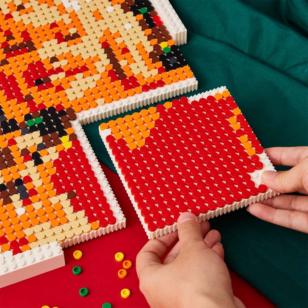 Mosaic Pixel Frames Custom Photo Art Home Decor Best Christmas Gifts - CustWit