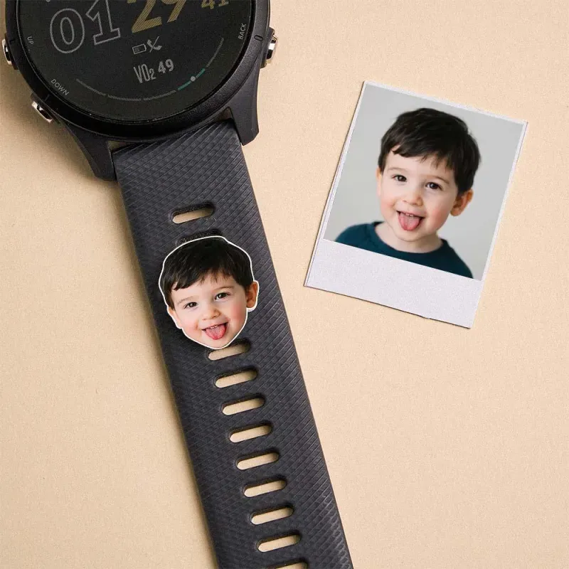 Gepersonaliseerde Foto's Apple Watch-bedel, Apple Watch-bandknop, Horlogebandspeld, Cadeaus Voor Dierenliefhebbers, Gepersonaliseerde Herdenkingscadeaus