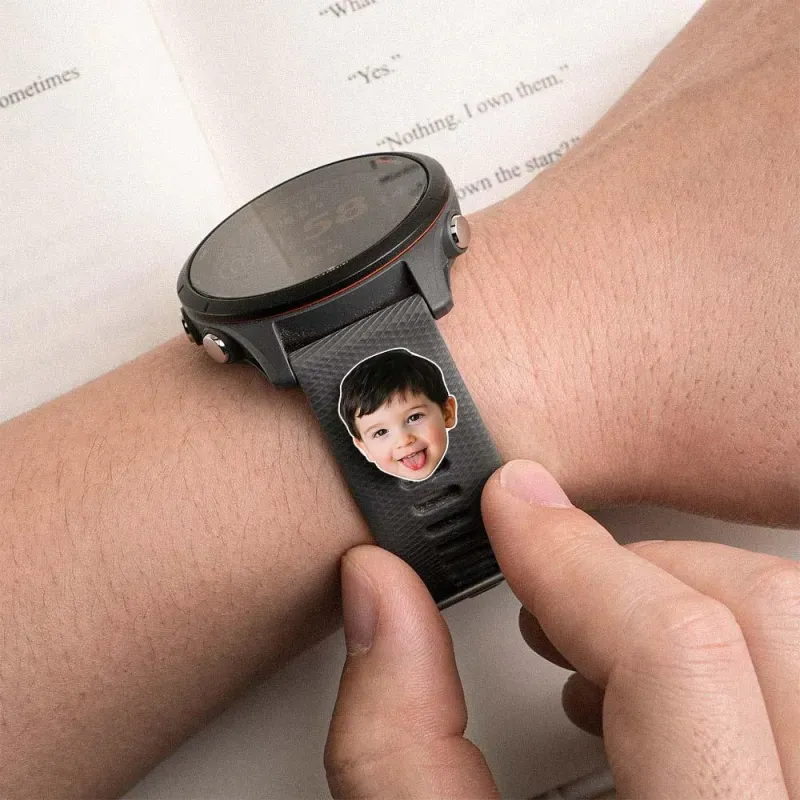 Gepersonaliseerde Foto's Apple Watch-bedel, Apple Watch-bandknop, Horlogebandspeld, Cadeaus Voor Dierenliefhebbers, Gepersonaliseerde Herdenkingscadeaus