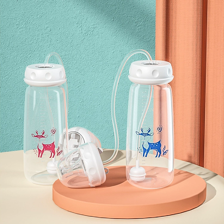 240 Ml Handsfree Babyfles Met Standaard Hals – Zelfvoedingsfles Voor Pasgeborenen En Peuters (5,8*14,7 Cm)