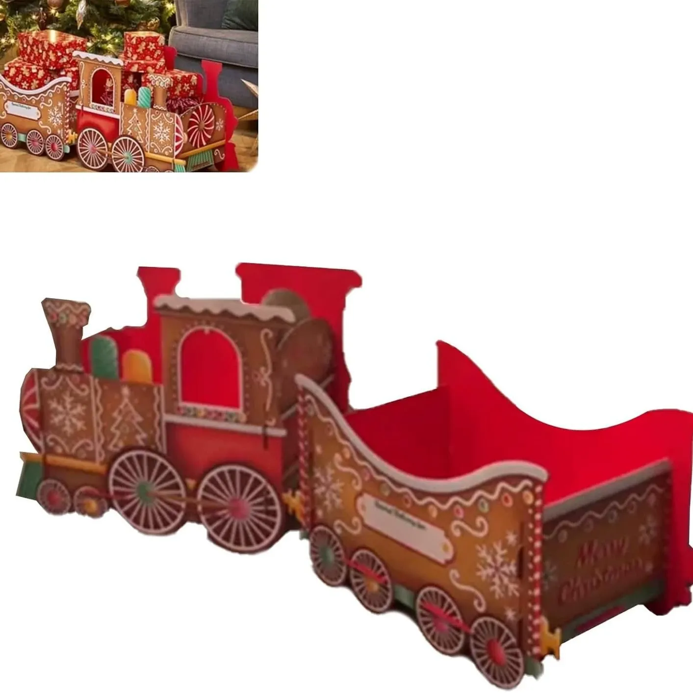 Santa's Kids Gift Train - Deliver Holiday Cheer in Style