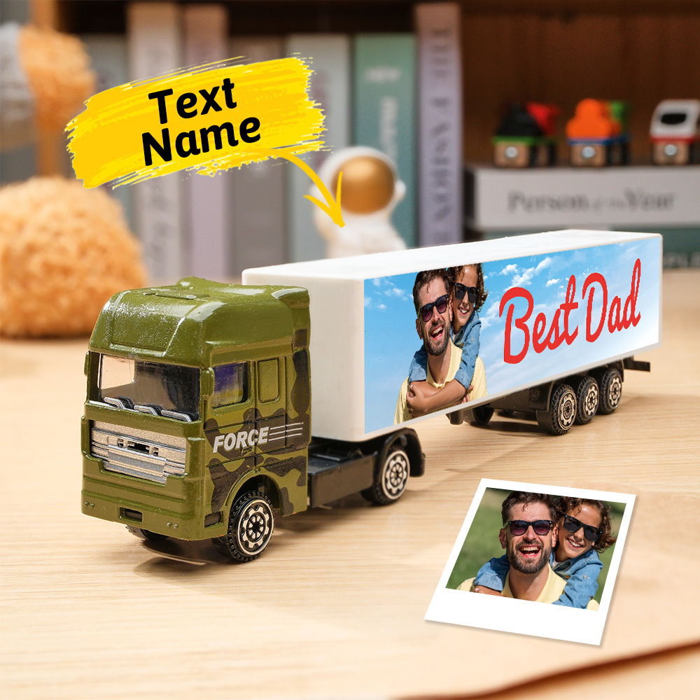 Personalized Toy Truck, Customized With Name On The Side of The Truck: Birthday, Christmas, Any Event for Him