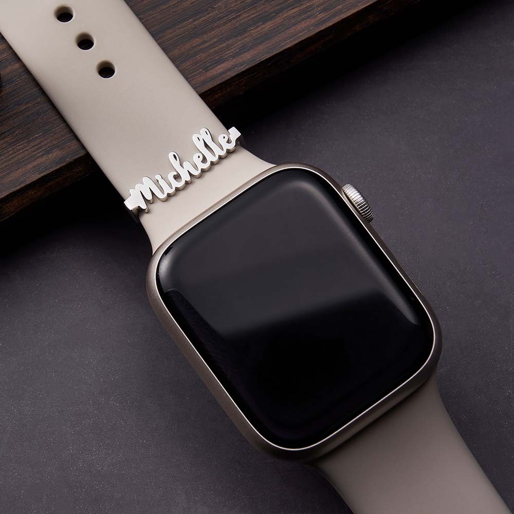 Gepersonaliseerde Horlogeband Met Naam, Accessoire, Gepersonaliseerde Horlogeband Met Naam, Cadeau Voor Haar - CustWitNL