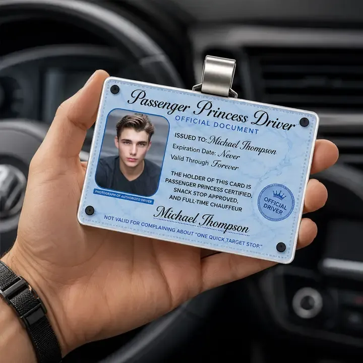 Personalized Passenger Princess Card– Forever Valid VIP Card