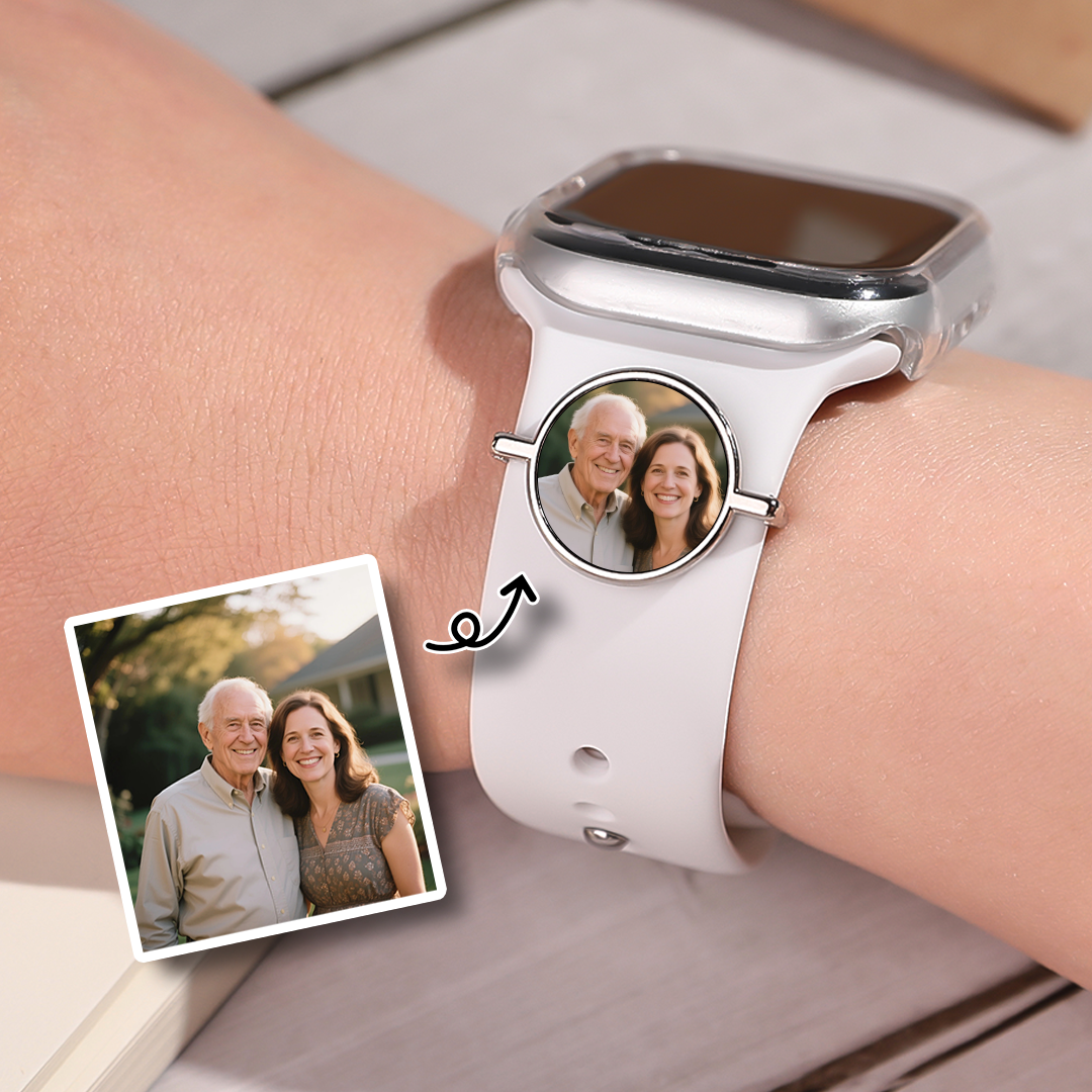 Personalized Memorial Watch Strap Charm – A Timeless Tribute to Loved Ones Memorial Gifts