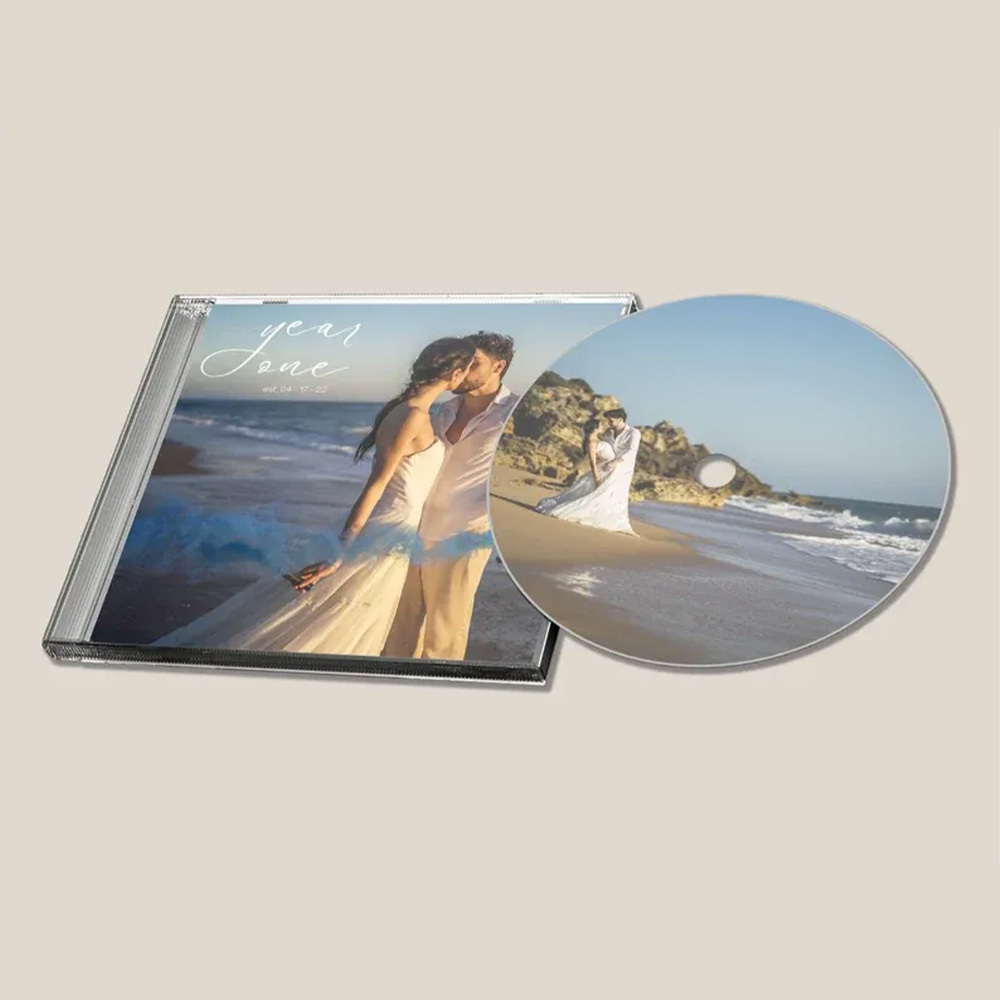 Custom CD & Jewel Case 5/16 Songs Custom CD Mixtape | Personalized Custom CD Album, Valentines, Anniversary Wedding Gift