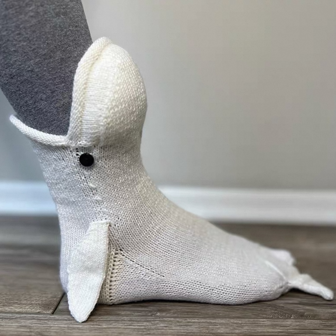 Funny Animal Knitted Socks Cute Husky & Animal Design Cozy Winter Socks Perfect Gift for Family for Friends