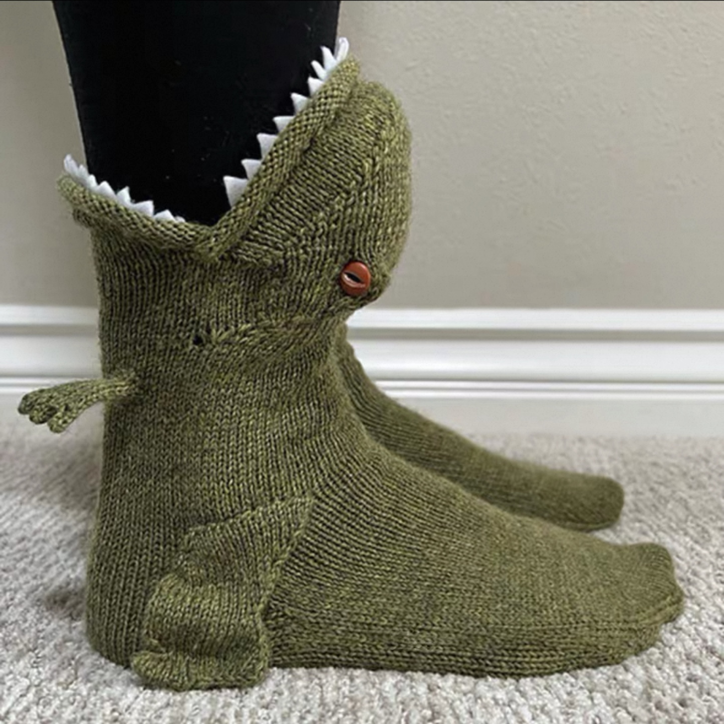 Funny Animal Knitted Socks Cute Husky & Animal Design Cozy Winter Socks Perfect Gift for Family for Friends