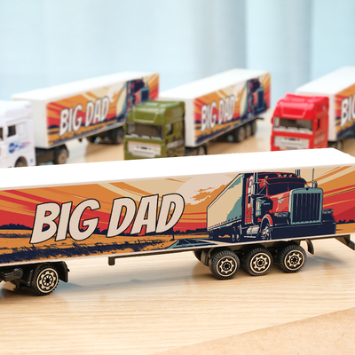 Personalized Toy Truck, Customized With Name On The Side of The Truck: Birthday, Christmas, Any Event for Him
