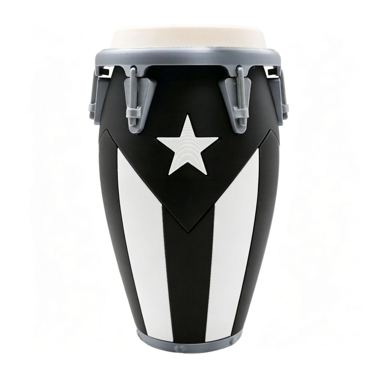 3D Printed Conga Drum Piggy Bank Coin Bank Can Cooler, Cuba Flag Decor, Music Lover Gift - CustWitUK