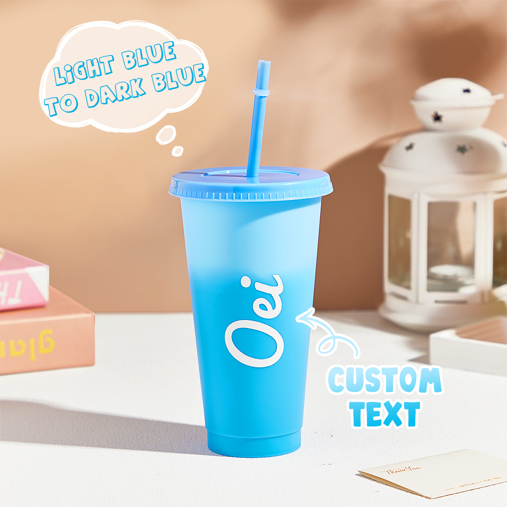 Custom Color Changing Cups With Names Personalized Party Favors