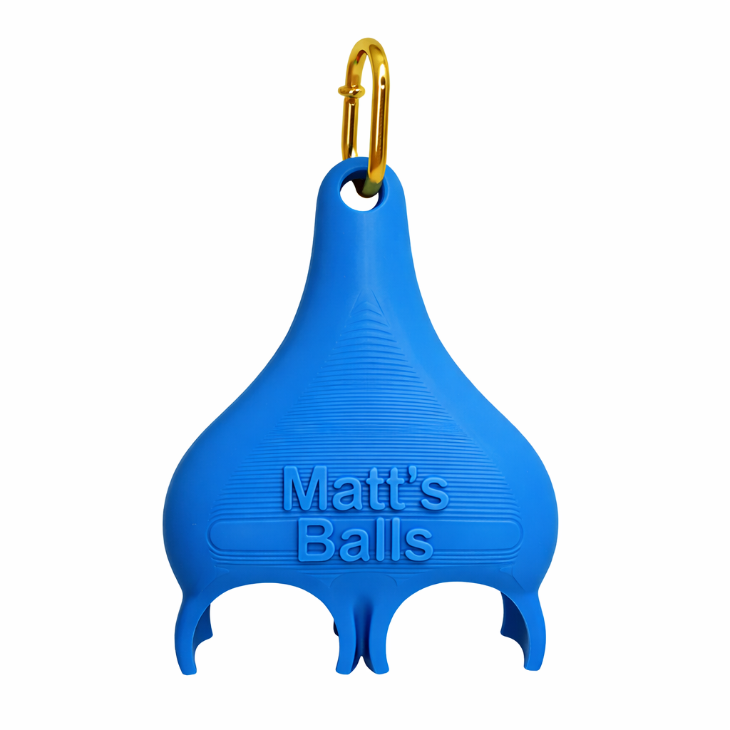 Personalized 3D Printed Text Funny Multicolor Golf Ball Holder with Clip Golf Club Accessory Sports Birthday Christmas Gift for Golf Lover