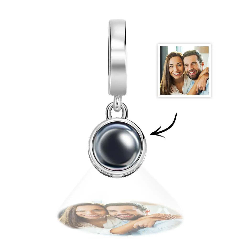 Projection Bracelets Stainless Steel Custom Projection Bracelets Woven Photo Bracelets Commemorative Gifts - CustWitUK