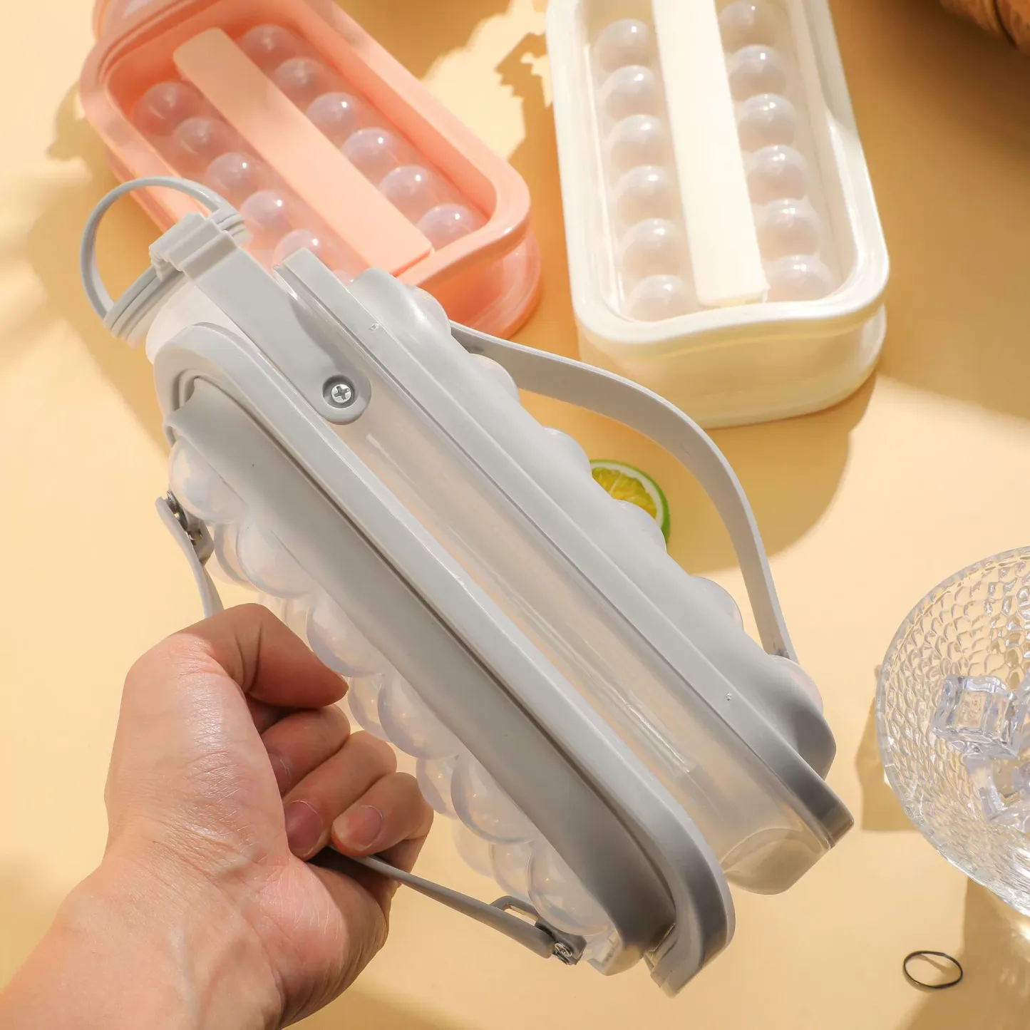 Foldable Ice Ball Drink Cup - CustWitUK