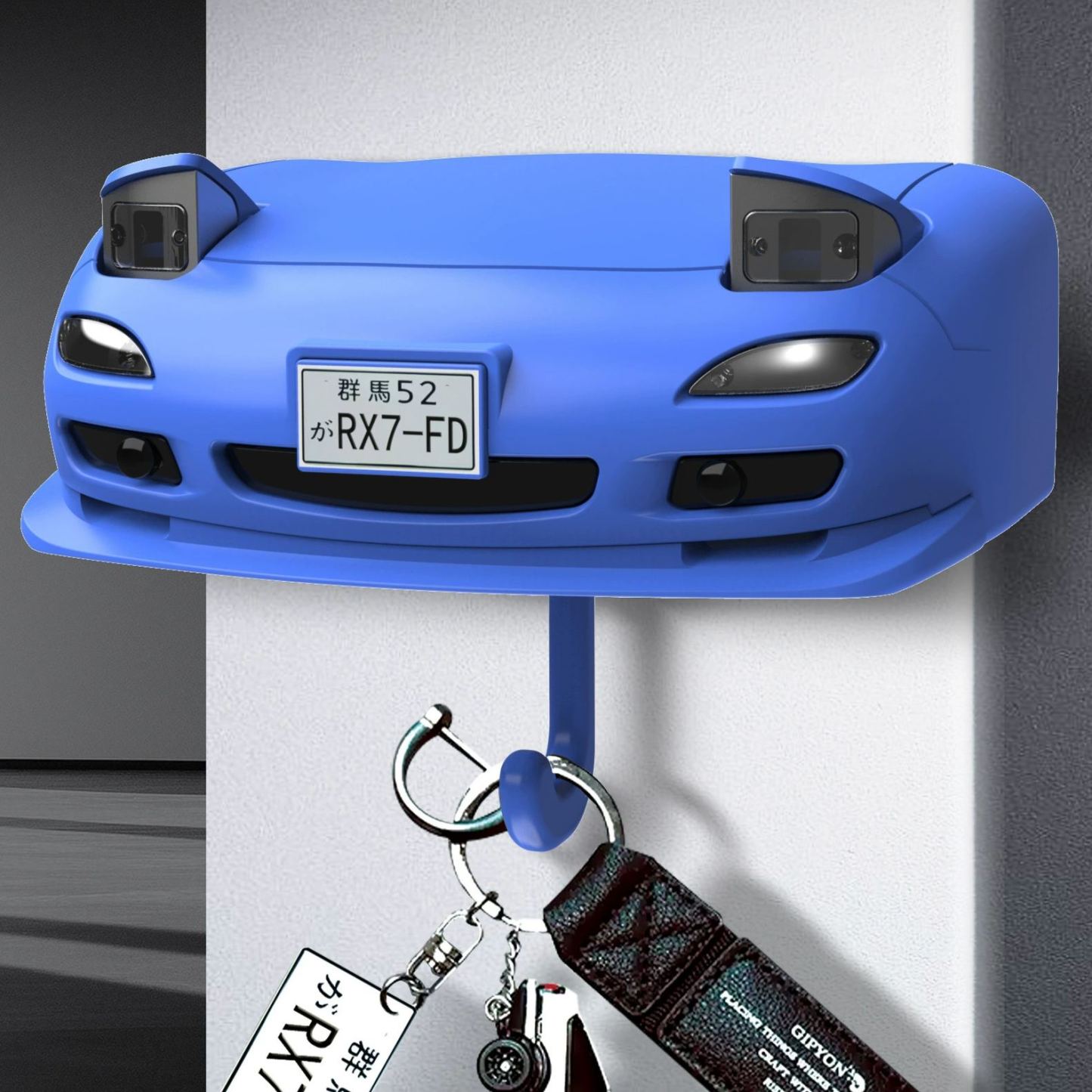 Car Key Hook Relive Classic Car Moments Pop - up headlights Key Hook
