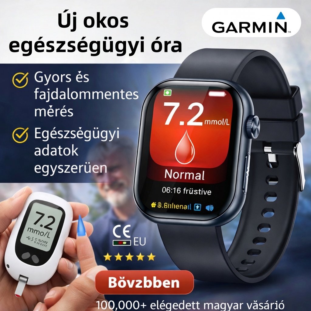 A GARMIN áttörő innovációja – A vadonatúj okos egészségóra ⌚