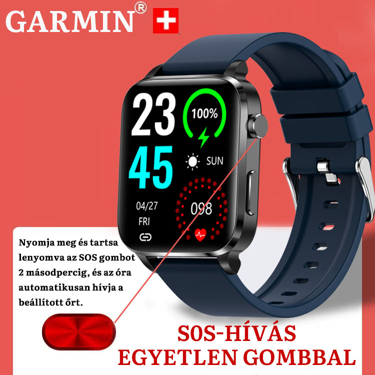 Garmin [orvosi óra], figyelje a vérnyomást/glükóz/pulzusmérő