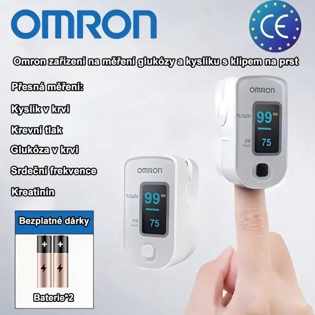 Omron neinvazivní přenosný glukometr