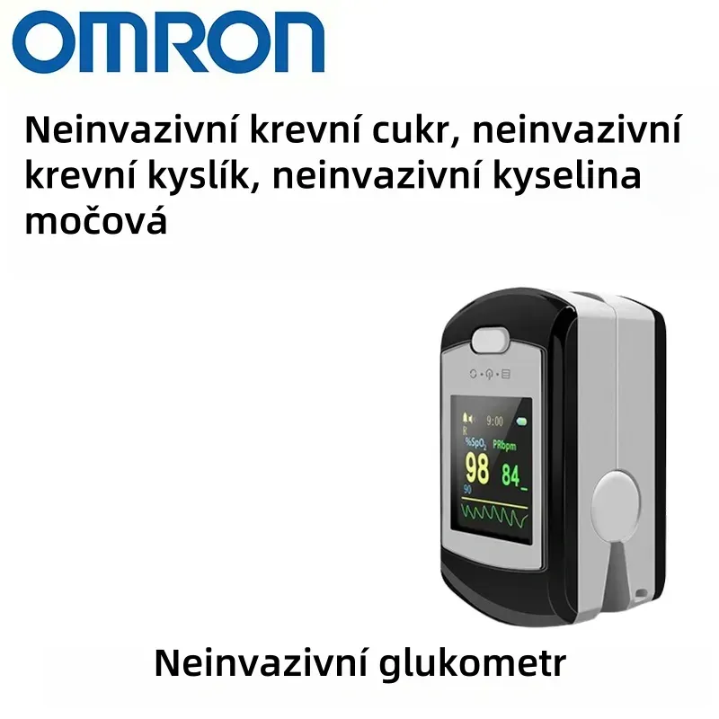 Neinvazivní glukometr Omron (měření za 5 sekund, přesnost 99 %)