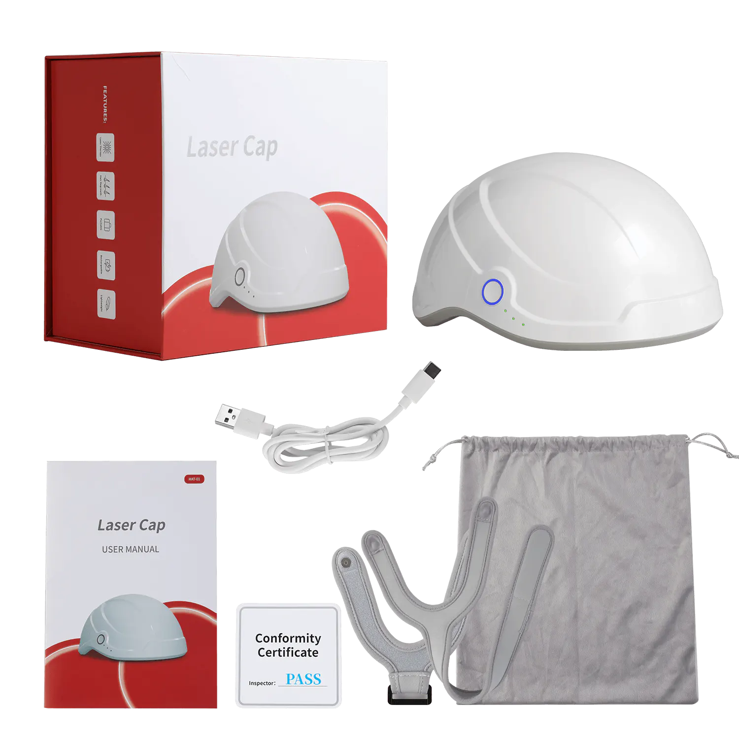 Helma na laserový růst vlasů Siemens