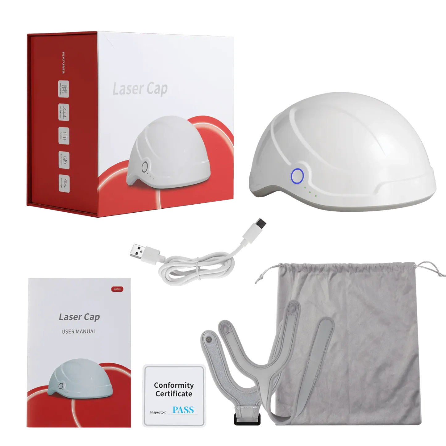 Helma na laserový růst vlasů Siemens