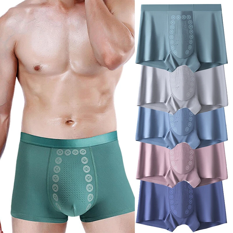 Magnetoterapie, pánské boxerky, spodní prádlo, zvětšení prostaty - zeštíhlující spodní prádlo, dlouhotrvající růst, zpomalení kalení mužů