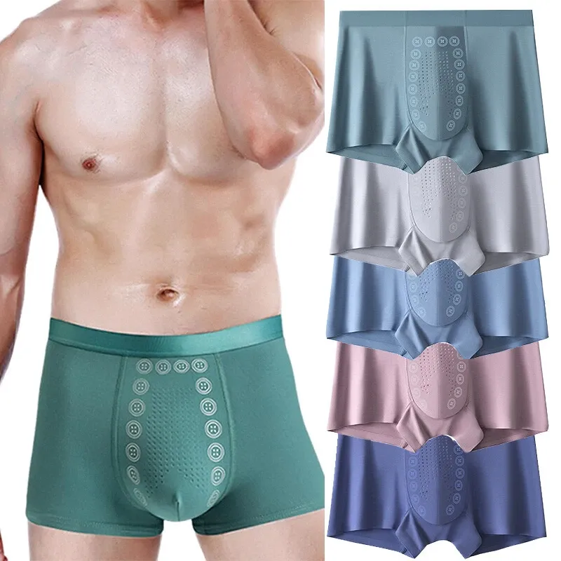 Magnetoterapie, pánské boxerky, spodní prádlo, zvětšení prostaty - zeštíhlující spodní prádlo, dlouhotrvající růst, zpomalení kalení mužů