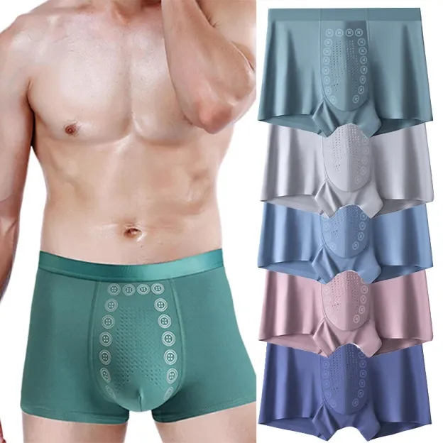 Magnetoterapie, pánské boxerky, spodní prádlo, zvětšení prostaty - zeštíhlující spodní prádlo, dlouhotrvající růst, zpomalení kalení mužů