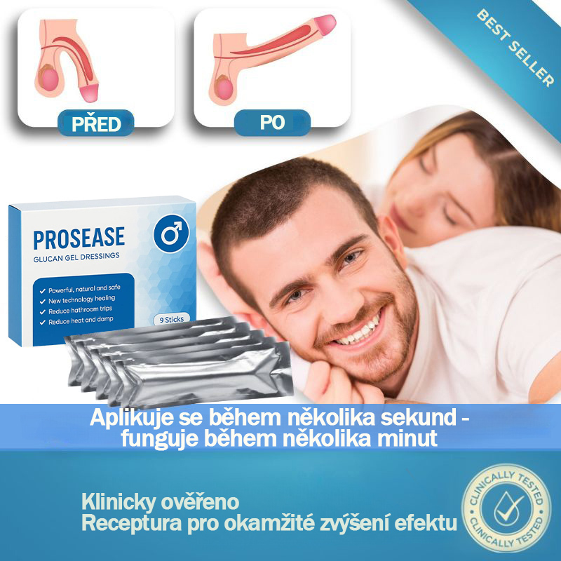 ProsEase - Gel | Zlepšený výkon a silnější erekce již po jedné aplikaci