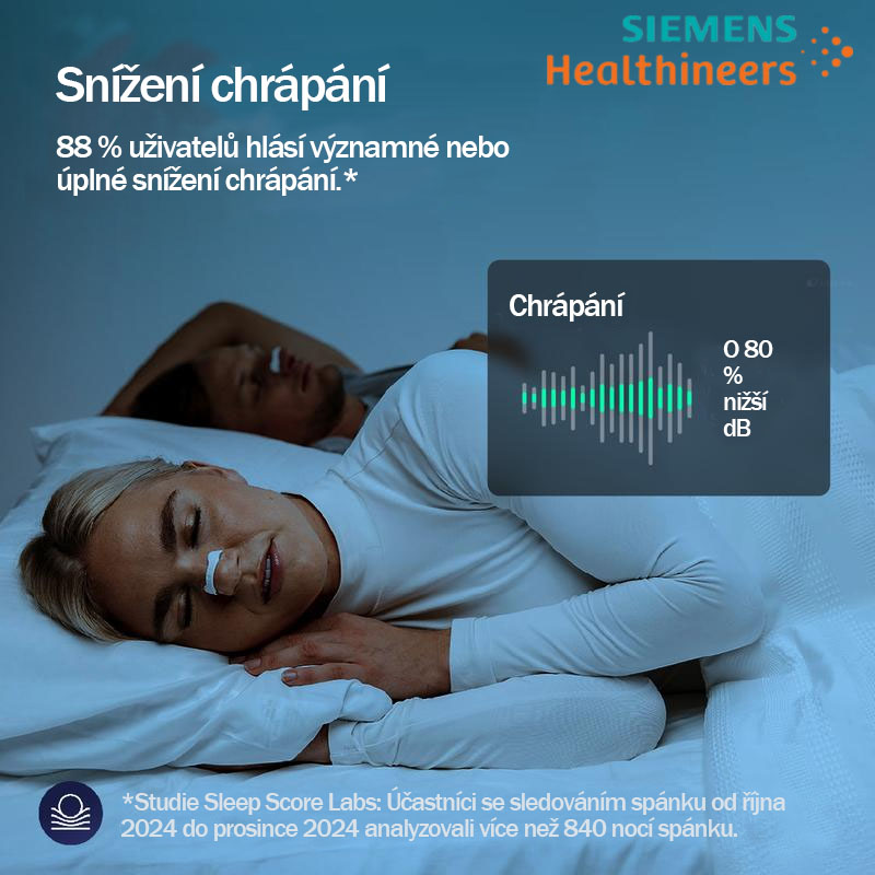 Startovací sada magnetických nosních proužků Intake Breathing a 15denní zásoba Extra silný