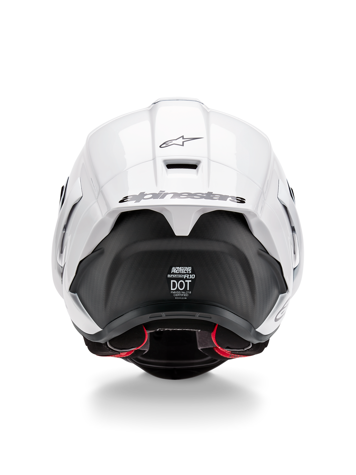 Přilba Alpinestars Supertech R10 Solid, karbonová skořepina, certifikace CE, pokročilé odvětrávání a padnutí