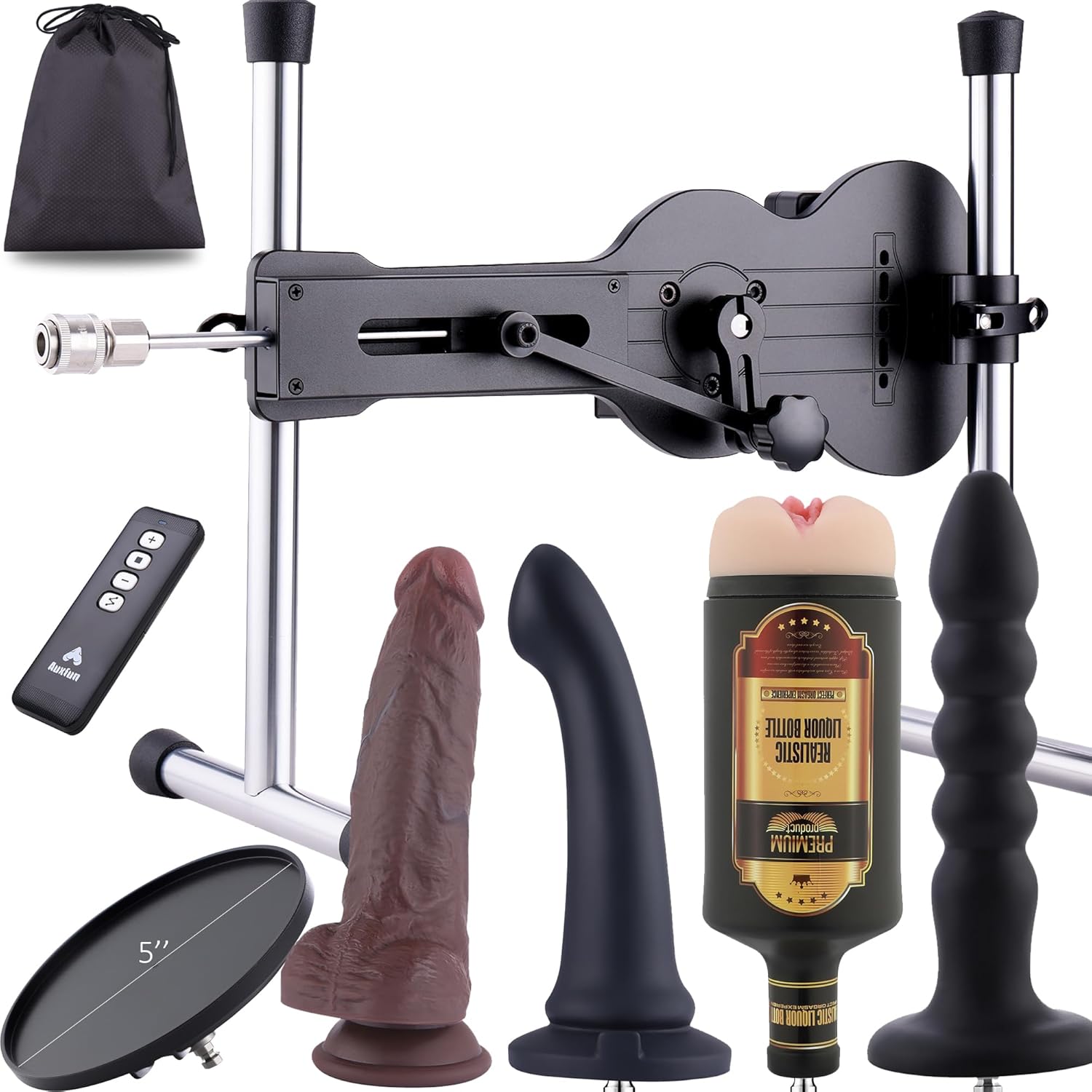 Sinloli Love Machine je realistická sexuální hračka s dálkovým ovládáním, silikonovým příslušenstvím a designem ve tvaru ukulele, která poskytuje realistické potěšení.