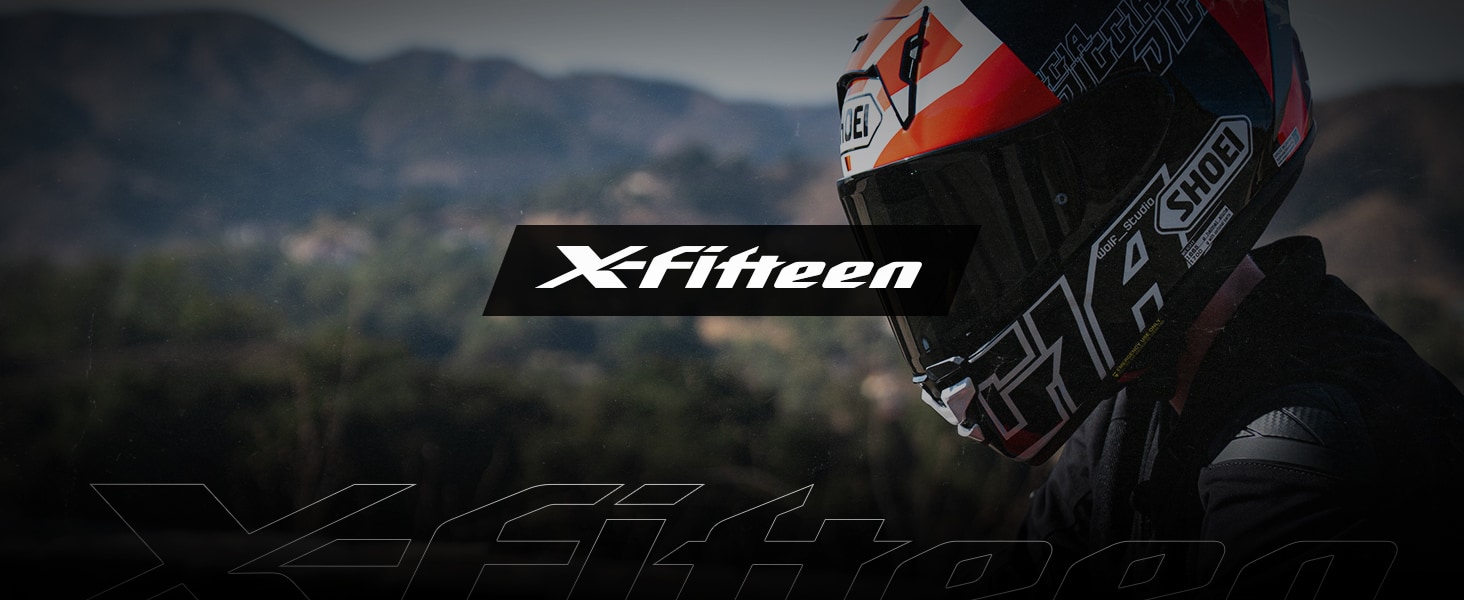 Motocyklov&eacute; helmy SHOEI X-Fifteen s integr&aacute;ln&iacute;m obličejem