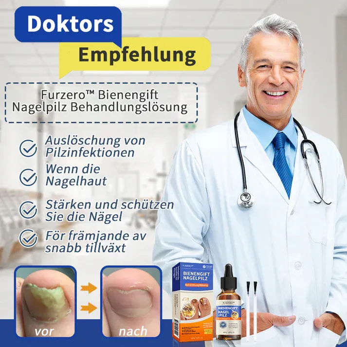 🌟🌟Furzero™ Řešení proti plísni nehtů včelím jedem: Kompletně řeší problém s plísní nehtů🐝🐝