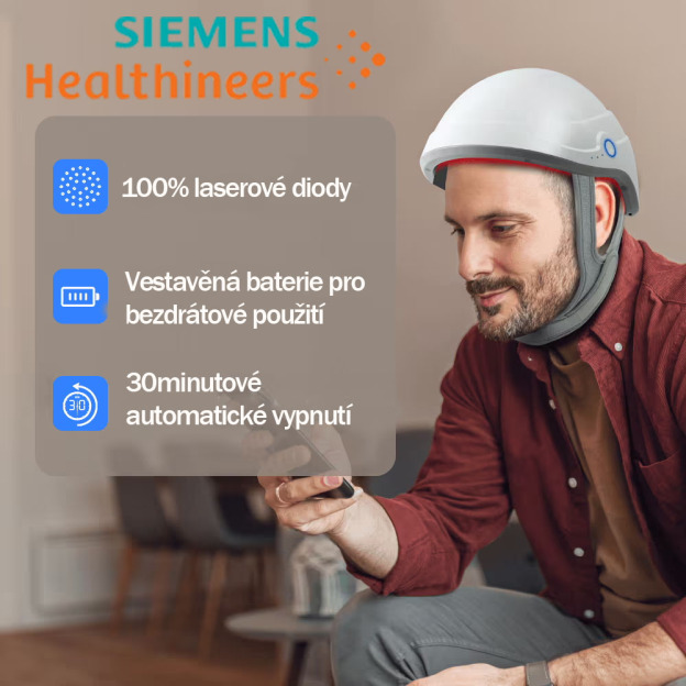 Helma na laserový růst vlasů Siemens